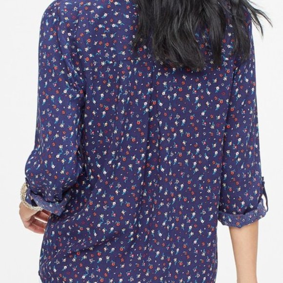 NYDJ - Henley Patterned Popover Size 2XS - Picture 2 of 3